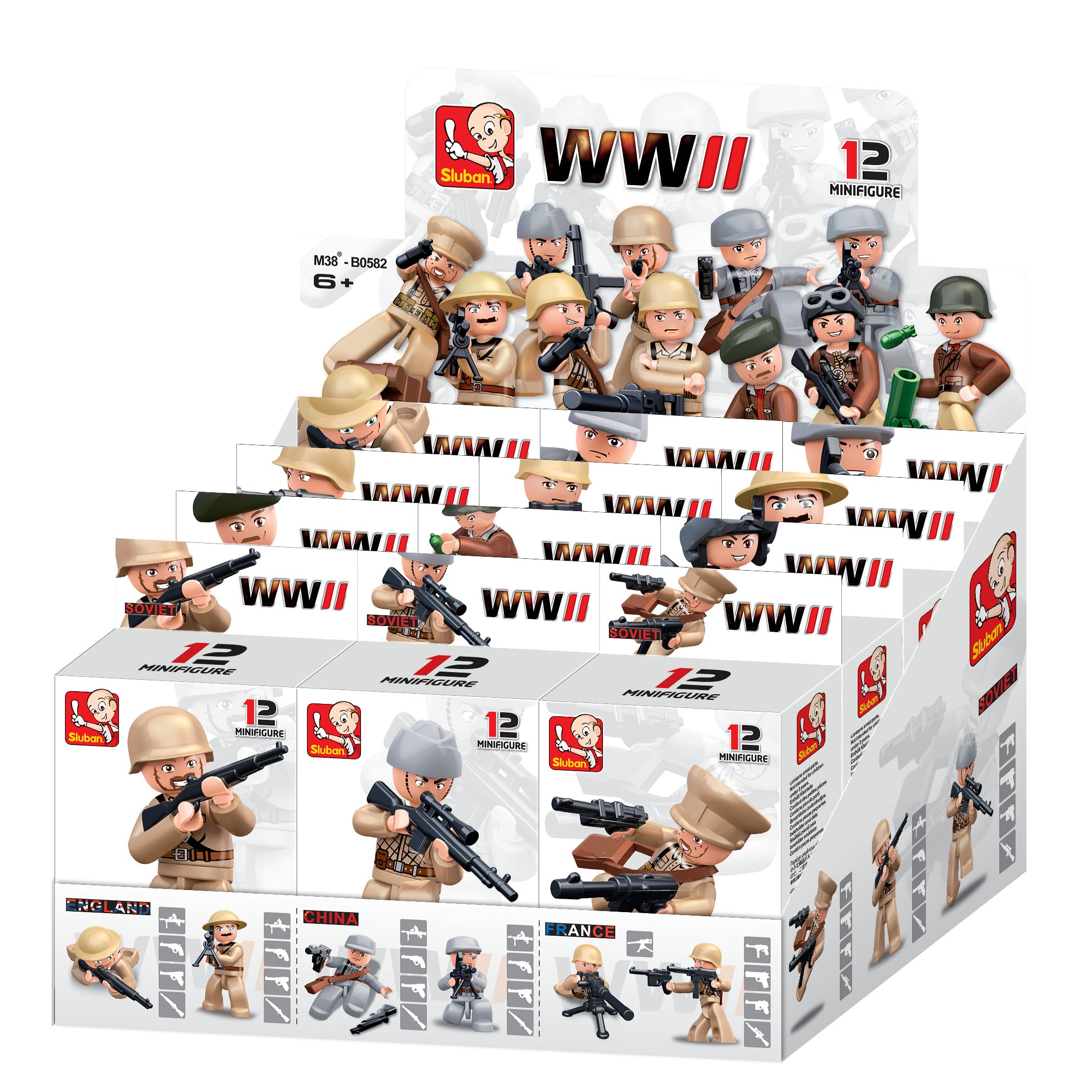 Sluban sales ww2 minifigures