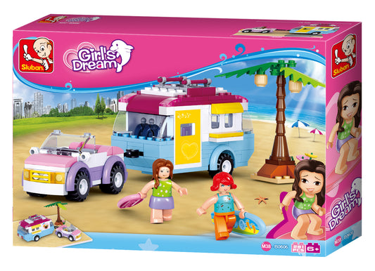 B0606 GIRLS DREAM CARAVAN 272 PCS C32