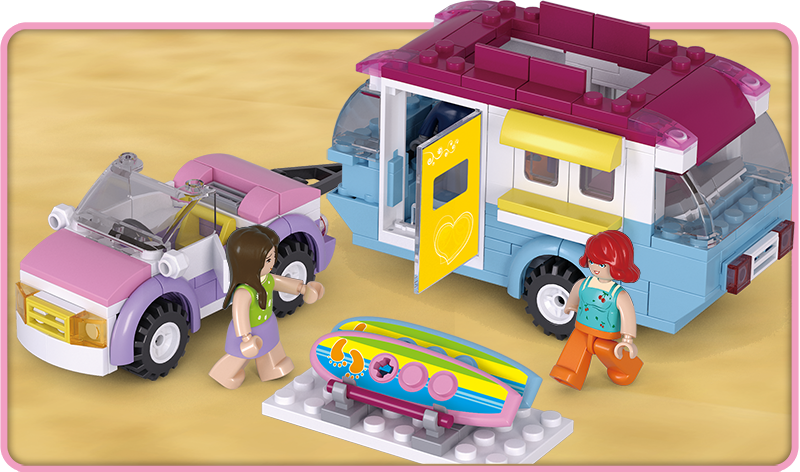 B0606 GIRLS DREAM CARAVAN 272 PCS C32