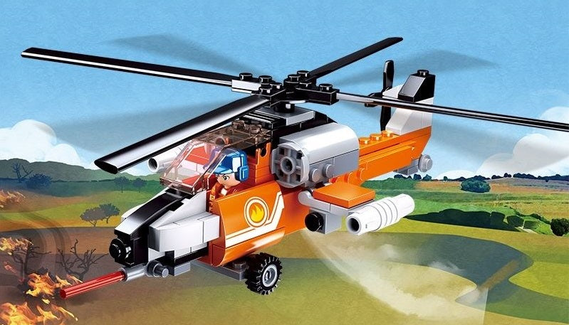 B0667D AVIATION HELICOPTER 129 PCS C72