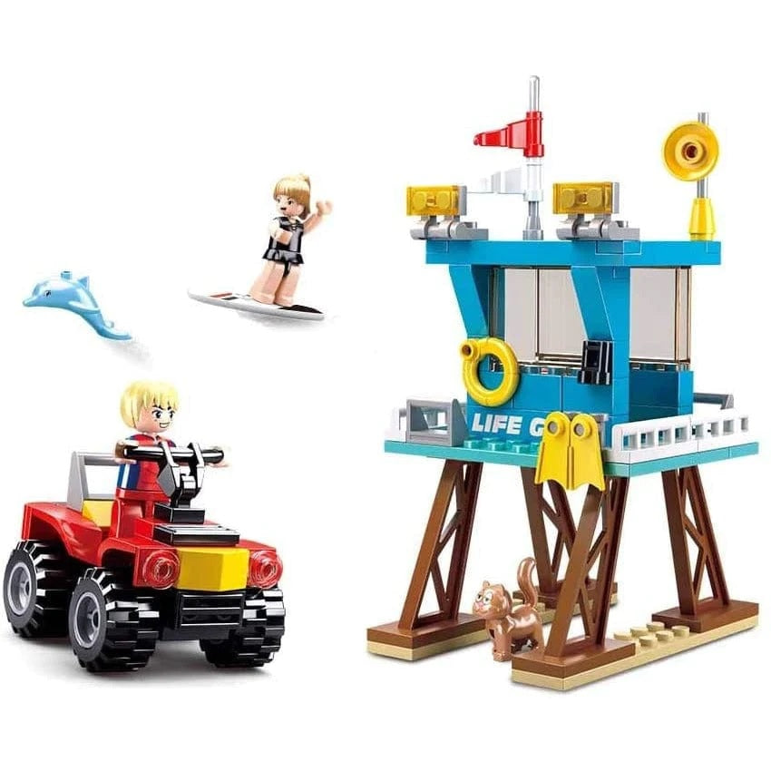 B0670 SURF BEACH PATROL LIFE GUARD TOWER 119 PCS C60