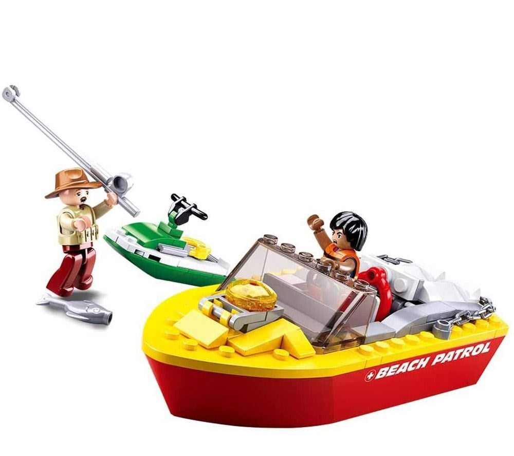 B0671 SURF BEACH PATROL RESCUE BOAT 129 PCS C48