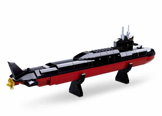 B0703 MODEL BRICKS SUBMARINE SCALE 1:450 227 PCS AGES 8+ C16