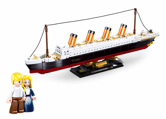 B0835 MB TITANIC SCALE 1:700 481 PCS AGES 10+ C12