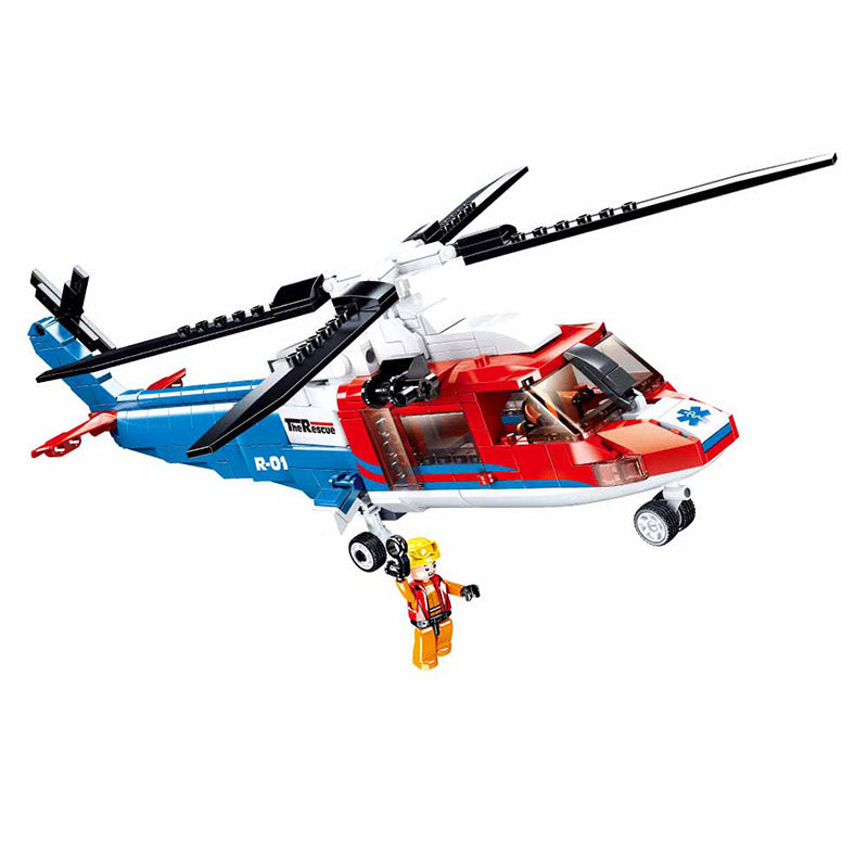 B0886 MB SEA RESCUE HELICOPTER 402 PCS AGES 8+
 C16