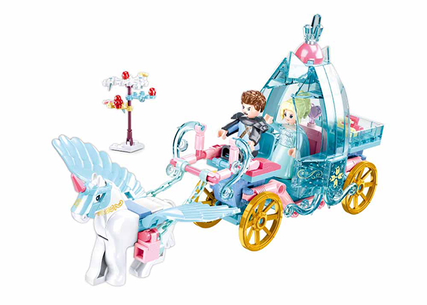 B0896 FAIRY TALES OF WINTER CARRIAGE 191 PCS 32