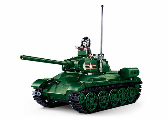 B0982 MB T34-85 TANK 497 PCS AGES 8+ C16