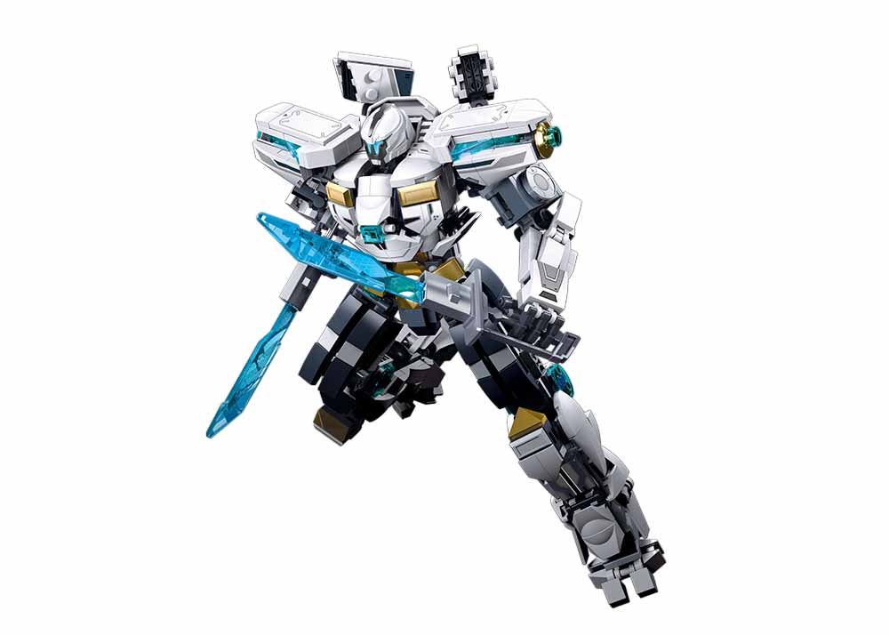 B1151 P.R. MECHA BLUE 561 PCS C16