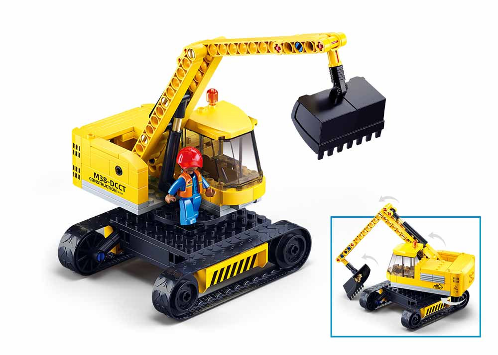 B1196 TOWN EXCAVATOR 148 PCS C32